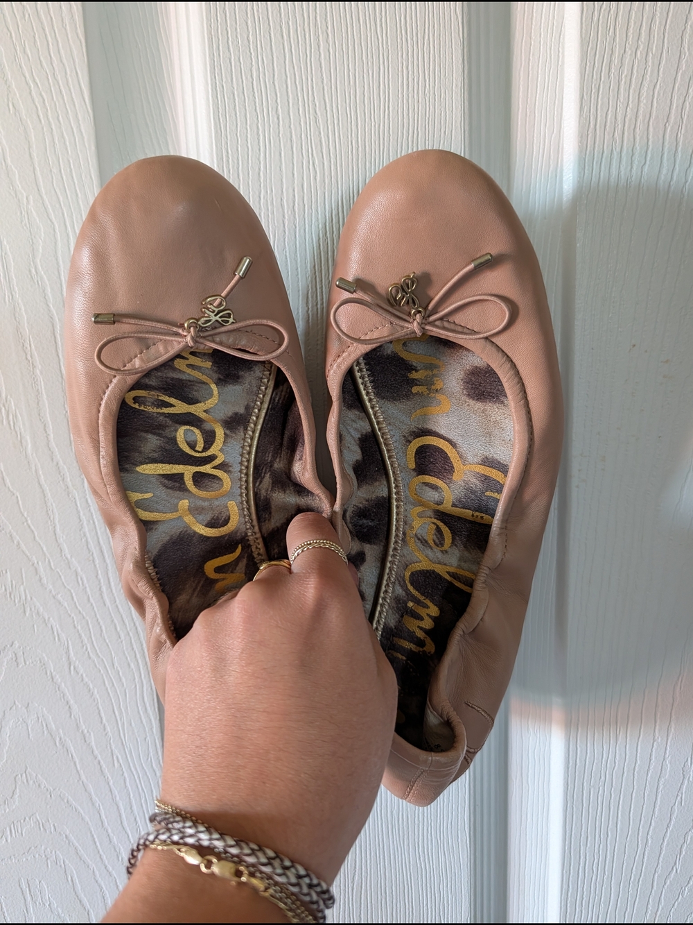 Sam Edelman Women's Pink Ballet Flats
